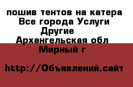    пошив тентов на катера - Все города Услуги » Другие   . Архангельская обл.,Мирный г.
